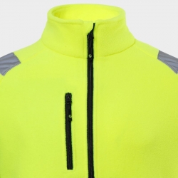 PRISMA HV YELLOW FLEECE Сигнален суитшърт