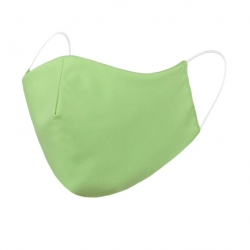 Работна текстилна защитна маска ALMA светло зелен