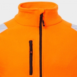 Сигнален работен суитшърт PRISMA HV ORANGE FLEECE