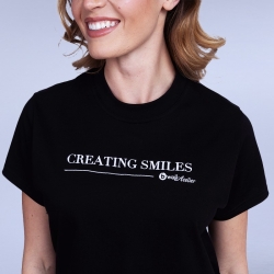 Дамска работна тениска Creating Smiles