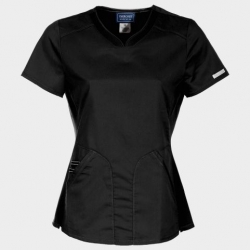 Дамска медицинска туника CHEROKEE V-NECK BLACK WWE601