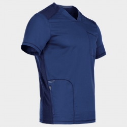 Мъжка медицинска туника CHEROKEE V-NECK DARK BLUE WWE603