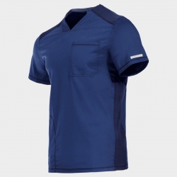 Мъжка медицинска туника CHEROKEE V-NECK DARK BLUE WWE603