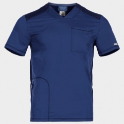 Мъжка медицинска туника CHEROKEE V-NECK DARK BLUE WWE603