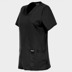 Дамска медицинска туника CHEROKEE V-NECK BLACK WWE620