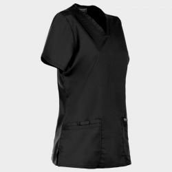 Дамска медицинска туника CHEROKEE V-NECK BLACK WWE620