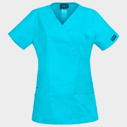 Дамска медицинска туника CHEROKEE WRAP TURQUOISE WWE4728
