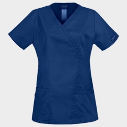 Дамска медицинска туника CHEROKEE WRAP DARK BLUE WWE4728