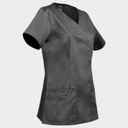 Дамска медицинска туника CHEROKEE WRAP GREY WWE4728