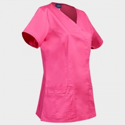 Дамска медицинска туника CHEROKEE WRAP PINK WWE4728