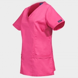 Дамска медицинска туника CHEROKEE WRAP PINK WWE4728