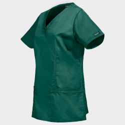 Дамска медицинска туника CHEROKEE WRAP GREEN WWE4728