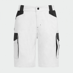 Работни къси панталони BWOLF DAYTONA Shorts бял цвят