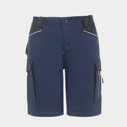 Работни къси панталони BWOLF DAYTONA Shorts бял цвят