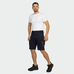 Работни къси панталони BWOLF DAYTONA Shorts бял цвят