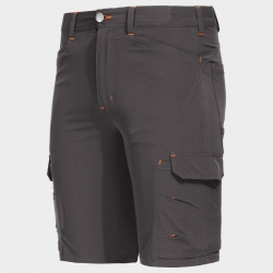Работен къс панталон VIGOR GREY/ORANGE