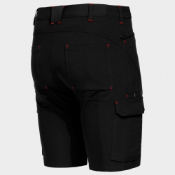 Работен къс панталон VIGOR BLACK/RED