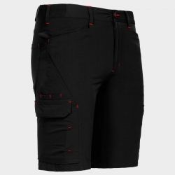 Работен къс панталон VIGOR BLACK/RED