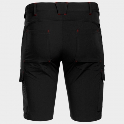 Работен къс панталон VIGOR BLACK/RED