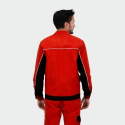 Работно лятно яке BWOLF ARES Jacket Червен / Черен цвят