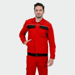 Работно лятно яке BWOLF ARES Jacket Червен / Черен цвят