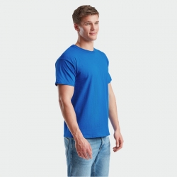 Работна тениска  Fruit of the Loom ORIGINAL T  Кралско син цвят