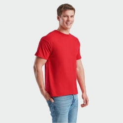 Работна тениска  Fruit of the Loom ORIGINAL T Червен цвят