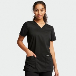 Дамска медицинска туника CHEROKEE V-NECK BLACK WWE620