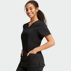 Дамска медицинска туника CHEROKEE V-NECK BLACK WWE620