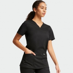 Дамска медицинска туника CHEROKEE V-NECK BLACK WWE620