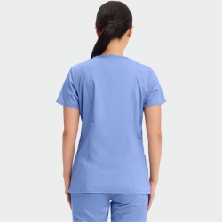 Дамска медицинска туника CHEROKEE V-NECK LIGHT BLUE WWE620