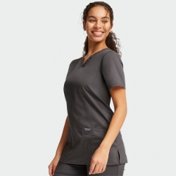 Дамска медицинска туника CHEROKEE V-NECK GREY WWE620