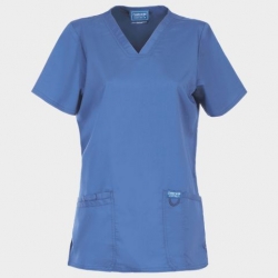 Работен комплект Cherokee V-Neck светло син