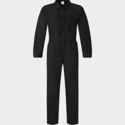 Летен работен цял гащеризон BRAVO Overall черен цвят