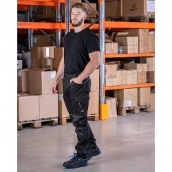 Работен мъжки панталон DAYTONA TROUSERS черен