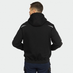 Суитшърт с цип DAYTONA Hoodie Черен цвят