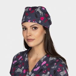 Медицинска шапка ADRIANA ЗЕБРА