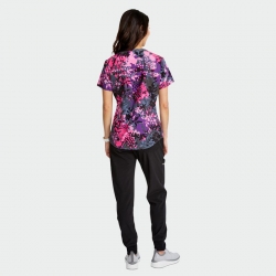 Медицинска туника CHEROKEE GENUINE CK664 принт Brilliant Botanicals