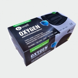 Трислойна маска за еднократна употреба OXYGEN черни