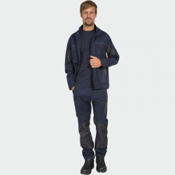 Лятно работно яке DYNJ тъмно синьо