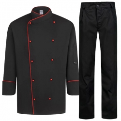 Комплект за готвачи Nobu черен с панталон Arzak черен