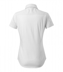 Дамска риза с къс ръкав Flash261 бяла