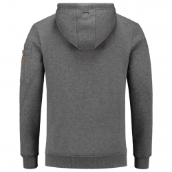 Мъжки суитшърт Premium Hooded SweaterT42 тъмно сив