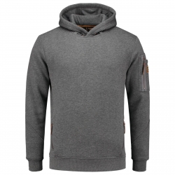 Мъжки суитшърт Premium Hooded SweaterT42 тъмно сив