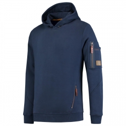 Мъжки суитшърт Premium Hooded SweaterT42 тъмно син