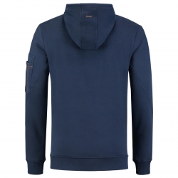 Мъжки суитшърт Premium Hooded SweaterT42 тъмно син