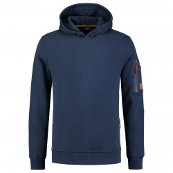 Мъжки суитшърт Premium Hooded SweaterT42 тъмно син