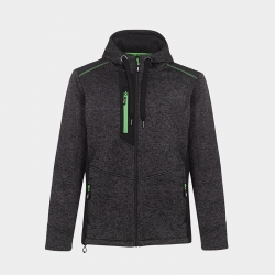 Суитшърт с цип NORD Hoodie Сив меланж