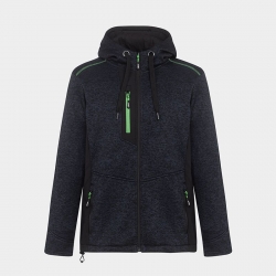 Суитшърт с цип NORD Hoodie тъмно син
