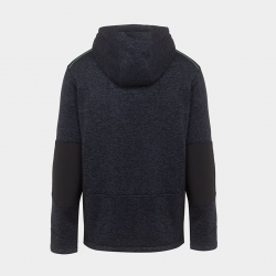 Суитшърт с цип NORD Hoodie тъмно син